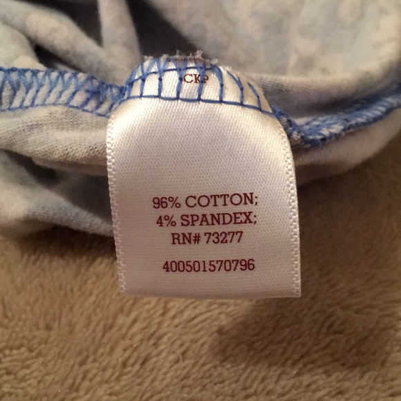 Blue Floral Mini Skater Skirt Size Small Resale - Picture 7 of 9